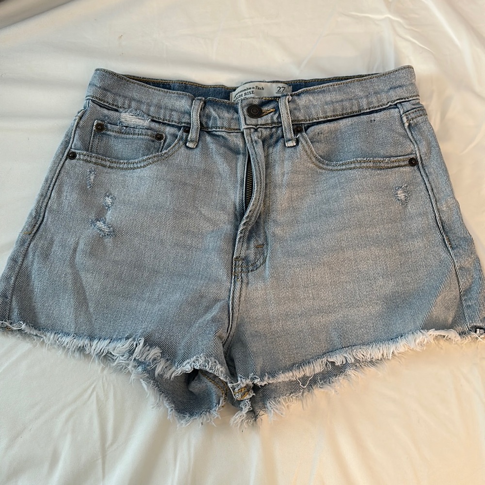 Abercrombie High Rise Shorts